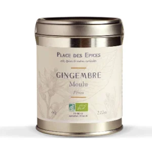 GINGEMBRE MOULU BIO 50G PLACE DES ÉPICES