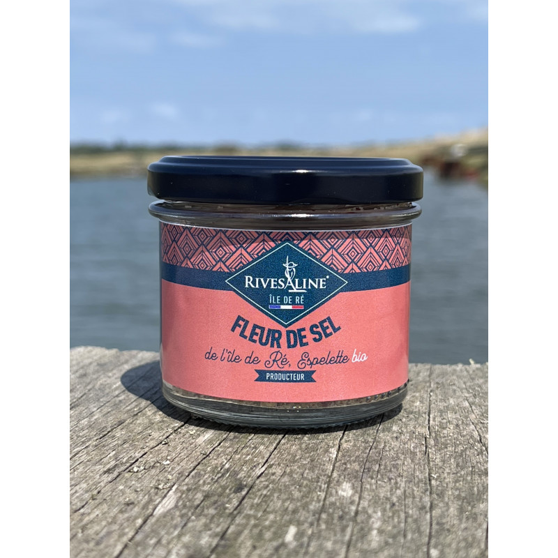 FLEUR DE SEL ESPELETTE A.O.P BIO 80G RIVESALINE