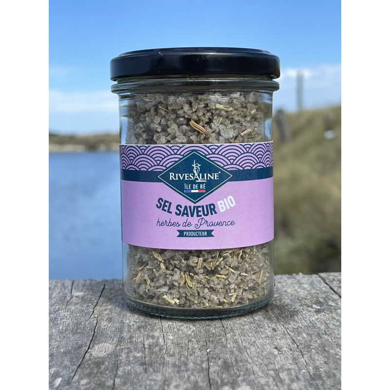 SEL SAVEUR HERBES DE PROVENCE BIO 140G RIVESALINE