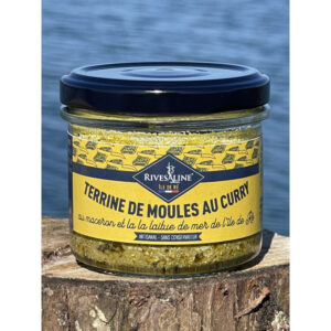 TERRINE DE MOULES AU CURRY RIVESALINES 90G