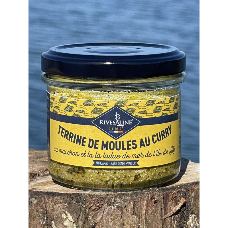 TERRINE DE MOULES AU CURRY RIVESALINES 90G
