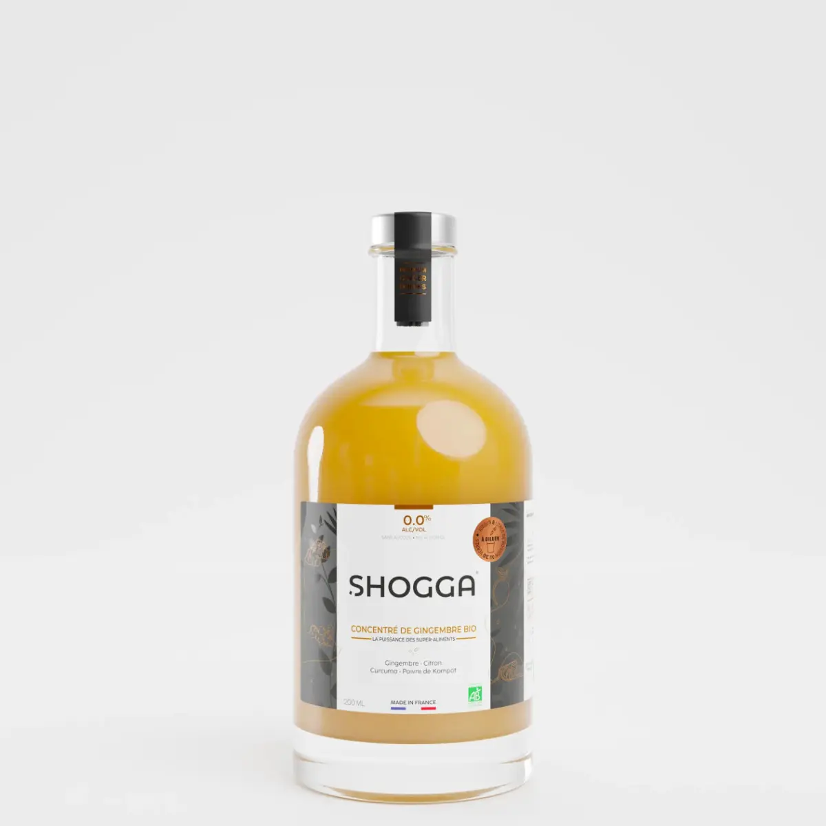 SHOGGA - JUS CONCENTRÉ DE GINGEMBRE 200ML SANS ALCOOL