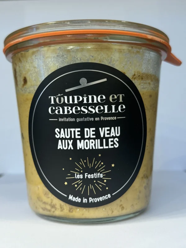 SAUTÉ DE VEAU AUX MORILLES