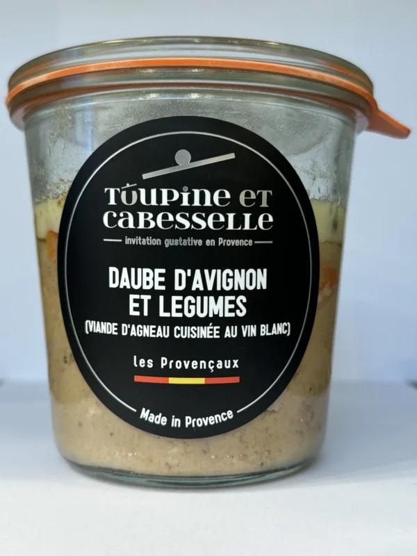DAUBE D'AVIGNON ET LÉGUMES 400G