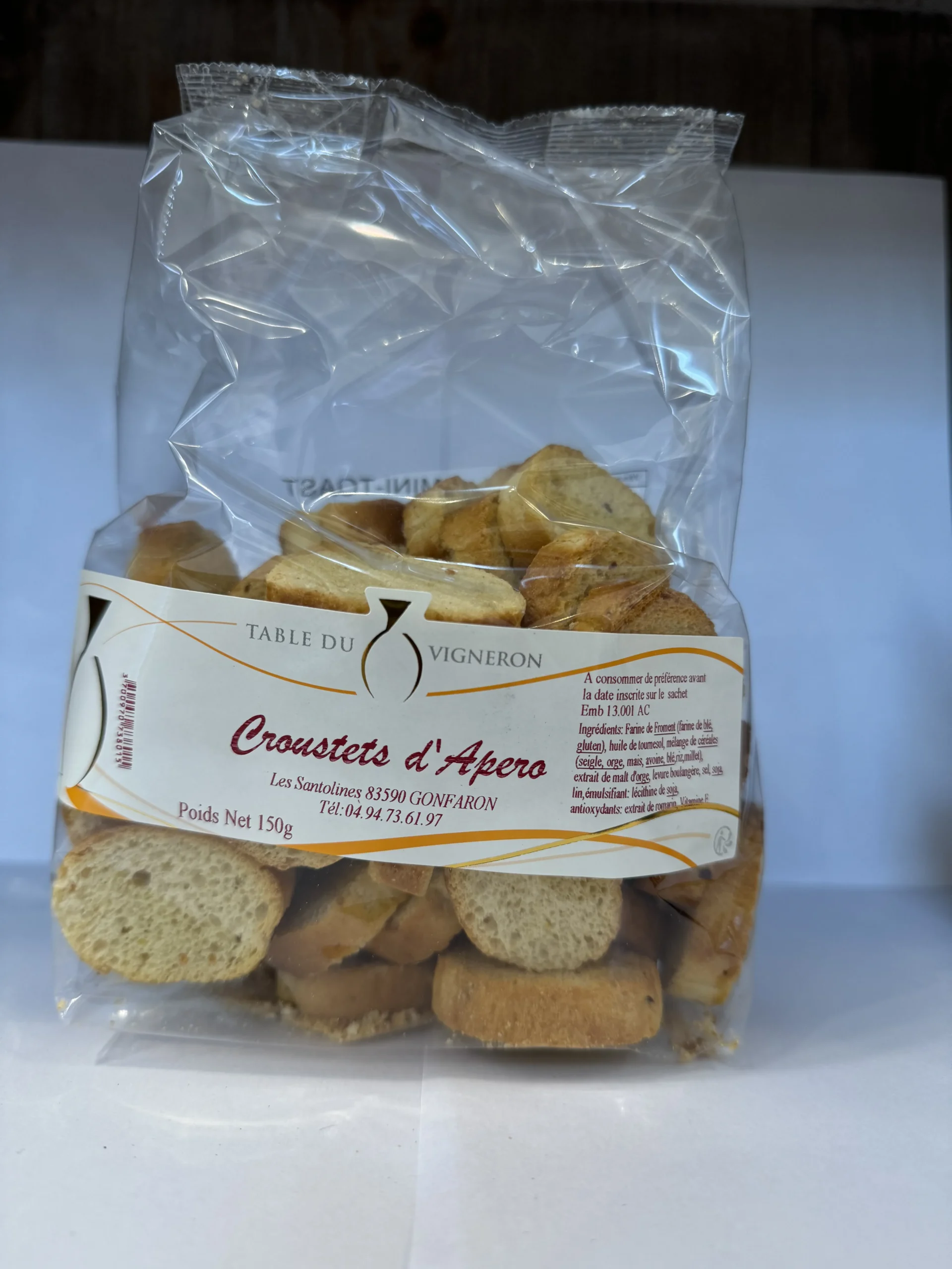 Croustets d'apéro