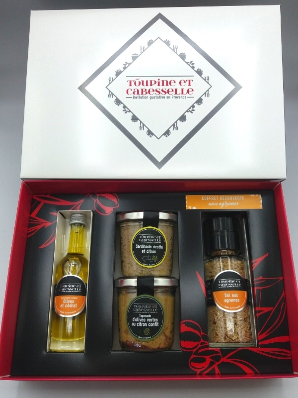 COFFRET DECOUVERTE AUX AGRUMES TOUPINE ET CABESSELLE