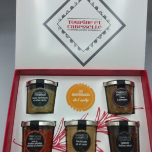 COFFRET LES INDISPENSABLES DE L’APÉRO TOUPINE ET CABESSELLE