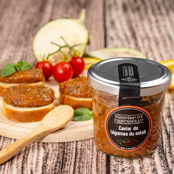 CAVIAR DE LEGUMES DU SOLEIL 90G TOUPINE ET CABESSELLE