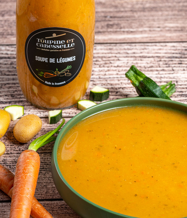 SOUPE DE LÉGUMES 900G TOUPINE  ET CABESSELLE