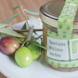 TAPENADE OLIVE VERTE 90G TOUPINE ET CABESSELLE