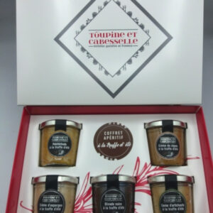 COFFRET APERITIF A LA TRUFFE D'ETE TOUPINE ET CABESSELLE