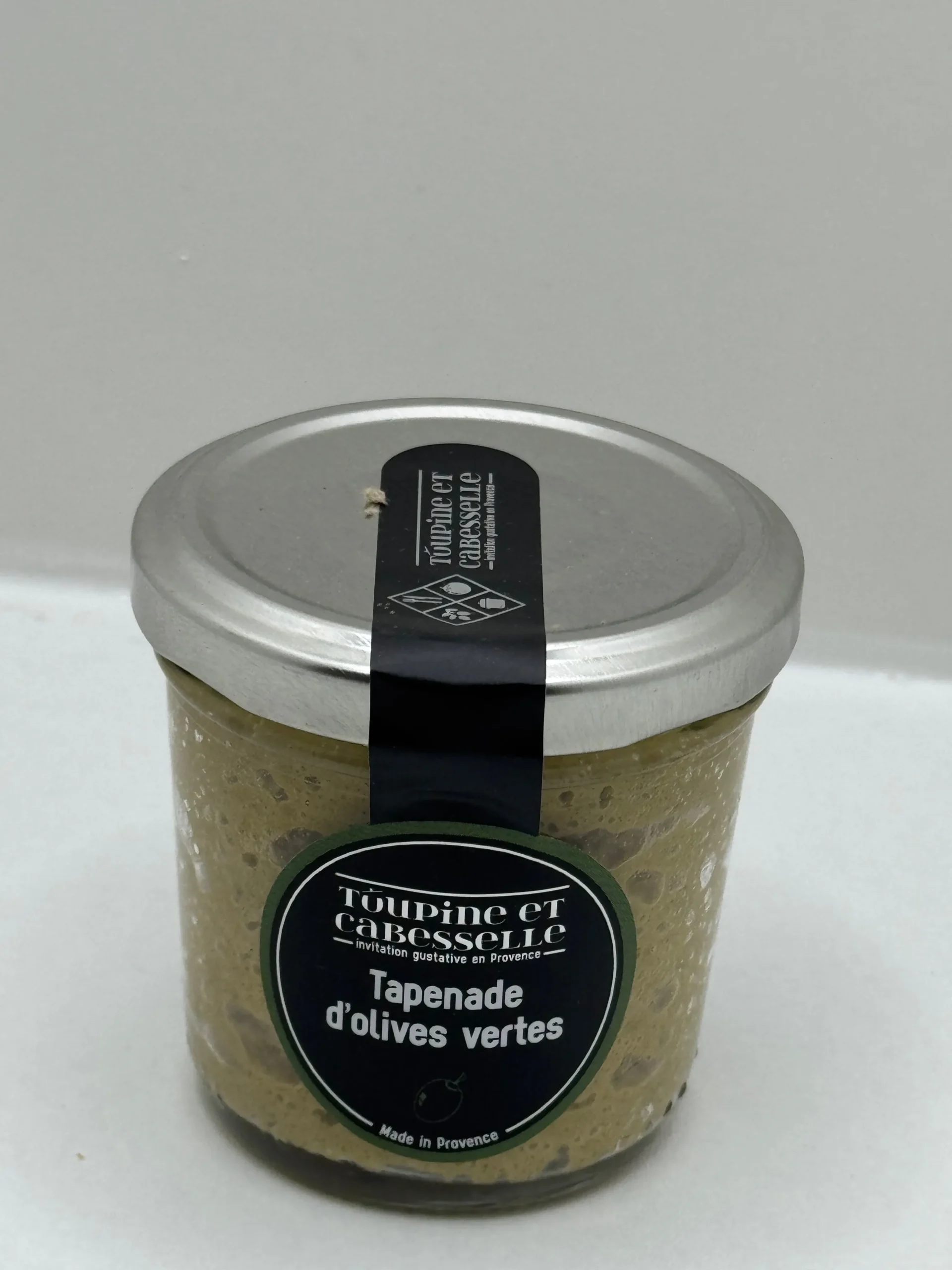 TAPENADE OLIVE VERTE 90G TOUPINE ET CABESSELLE