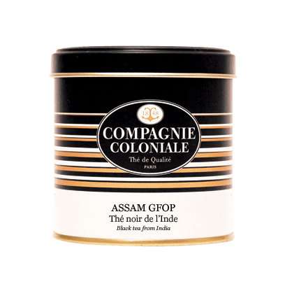 THÉ NOIR D'INDE ASSAM GFOP COMPAGNIE COLONIALE 100g