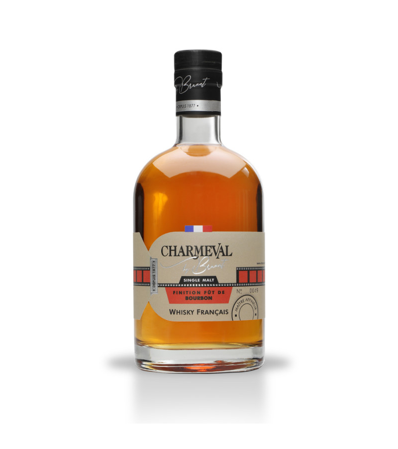 WHISKY FRANÇAIS CHARMEVAL FÛT BOURBON 42% BRUANT 70CL
