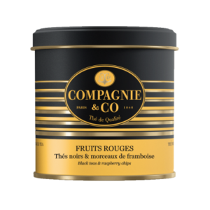THÉ NOIR FRUITS ROUGES COMPAGNIE COLONIALE 110g