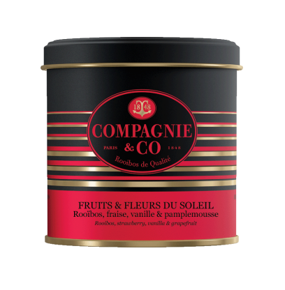 THÉ ROOIBOS FRUITS ET FLEURS DU SOLEIL COMPAGNIE COLONIALE 90g