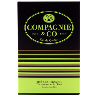 THÉ VERT SENCHA COMPAGNIE COLONIALE 90g