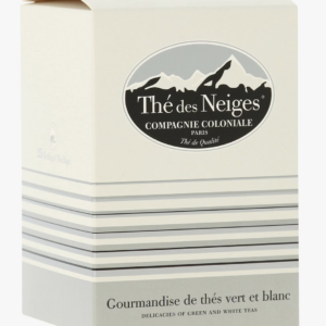 THÉ BLANC ET VERT THÉ DES NEIGES COMPAGNIE COLONIALE 25 SACHETS