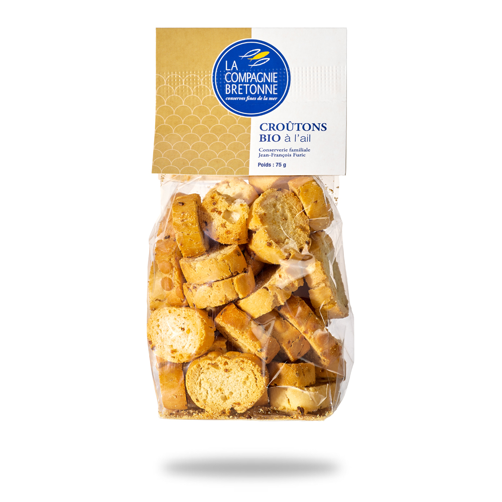 CROÛTONS À L'AIL LA COMPAGNIE BRETONNE 75g