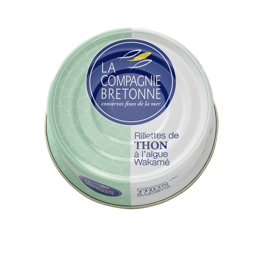 RILLETTE DE THON WAKAMÉ LA COMPAGNIE BRETONNE 78g