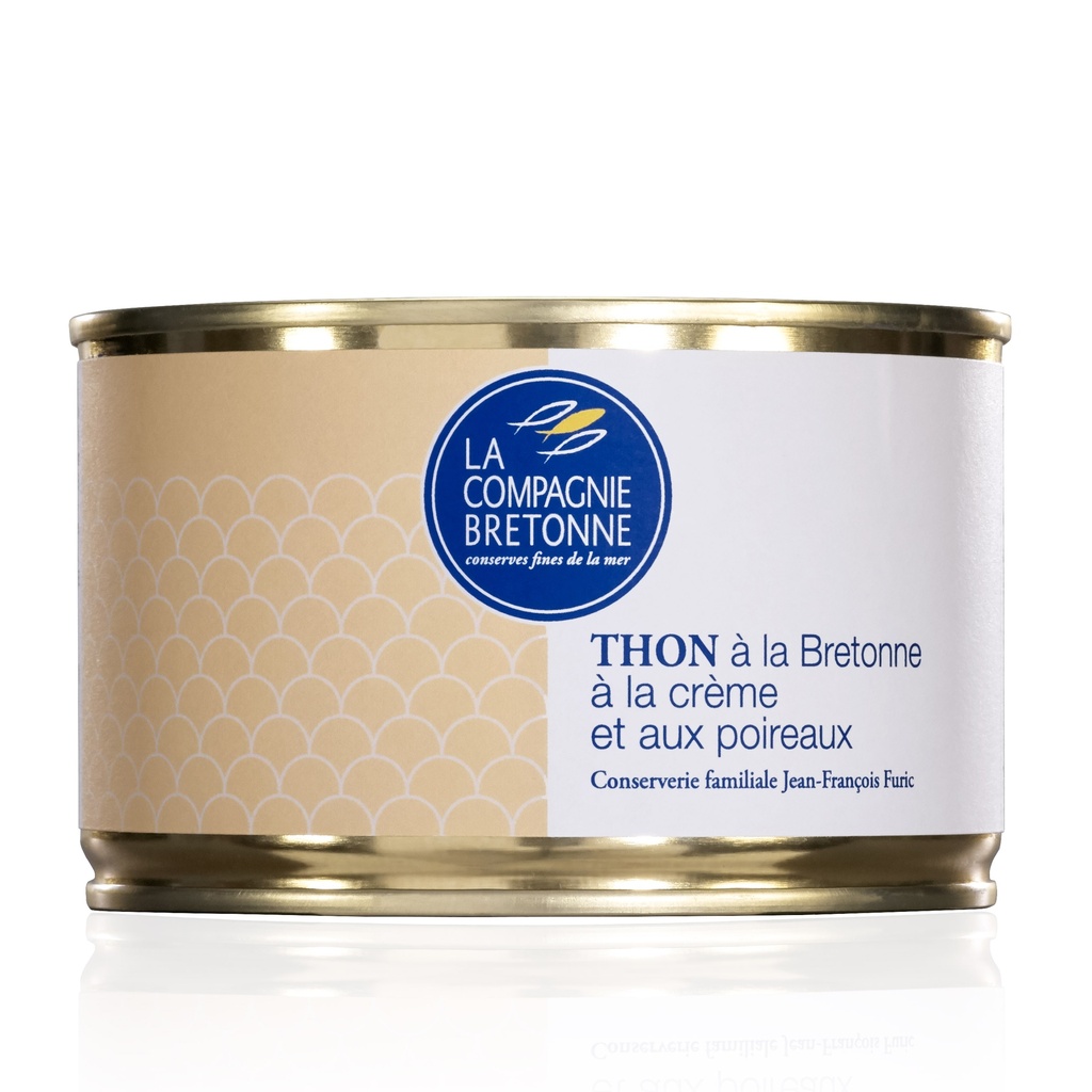 THON À LA BRETONNE À LA CRÊME DE POIREAUX LA COMPAGNIE BRETONNE 400g