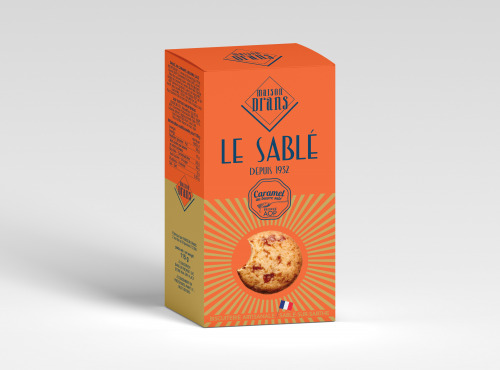 SABLÉS CARAMEL BEURRE SALÉ 115G MAISON DRANS