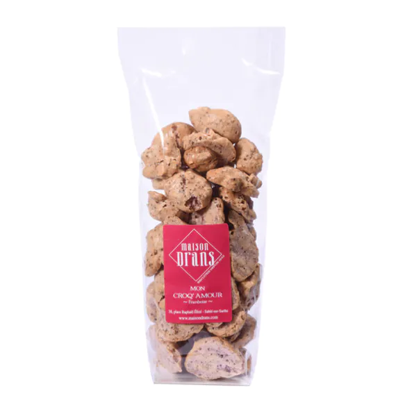 CROQ'AMOUR FRAMBOISE 70G MAISON DRANS