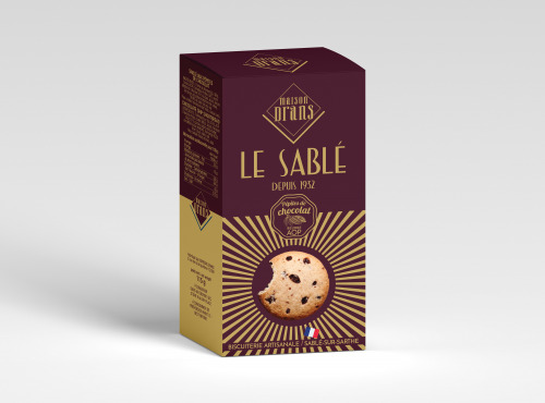 SABLÉS PÉPITES DE CHOCOLAT 115G MAISON DRANS