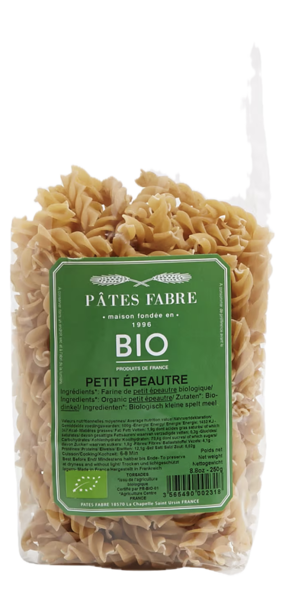 PÂTES BIO PETIT ÉPEAUTRE FABRE 250g