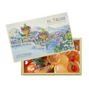 FRUITS CONFITS ASSORTIS COFFRET FLORIAN 450G