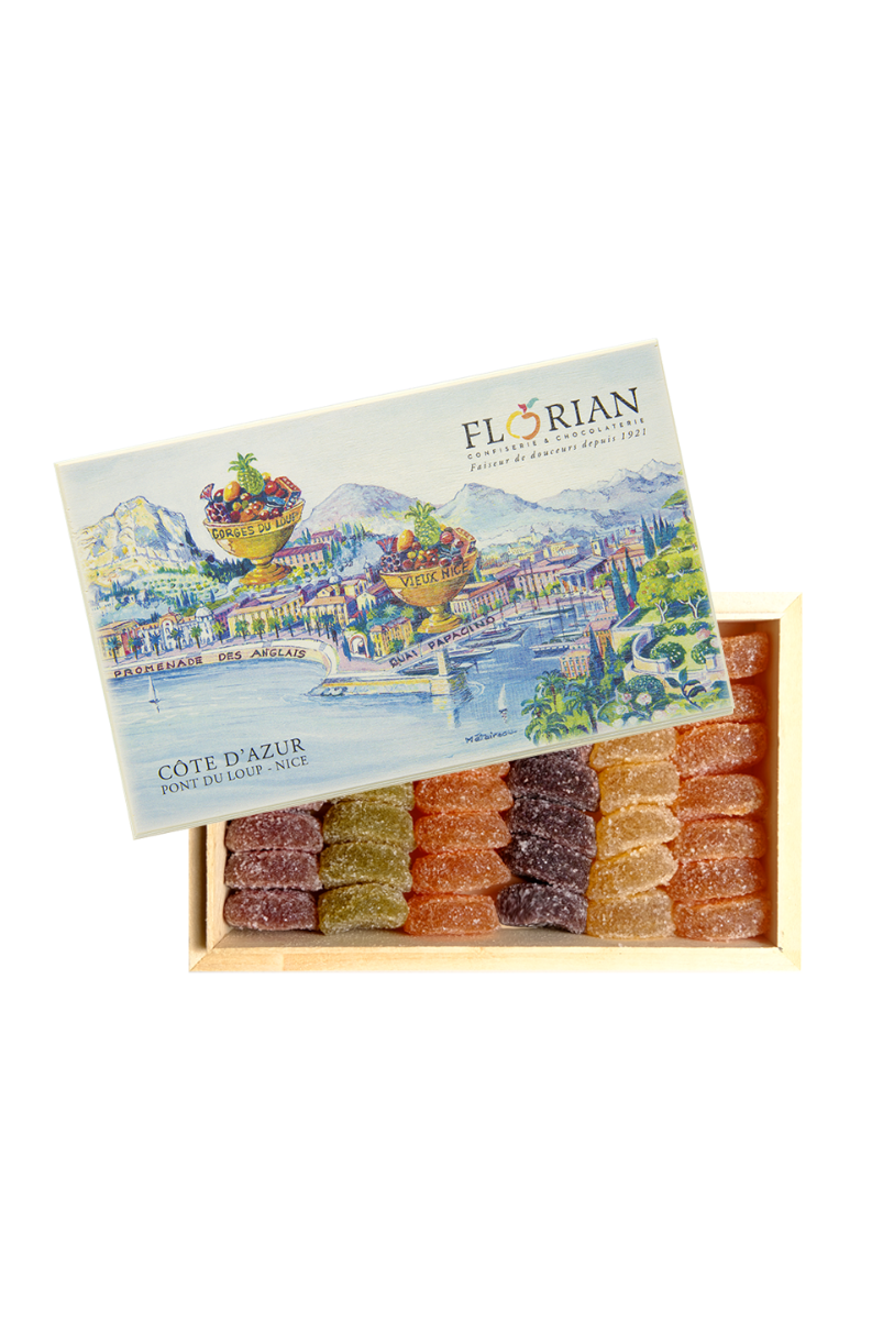PÂTE DE FRUITS COFFRET FLORIAN 450G