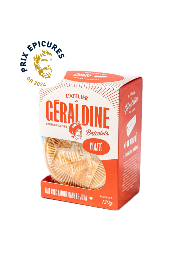 BRICELETS SALES AU COMTE GÂTEAUX GÉRALDINE 130G