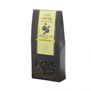GRAIN DE CAFE ENROBE CHOCOLAT NOIR 100G CAFÉ HENRI