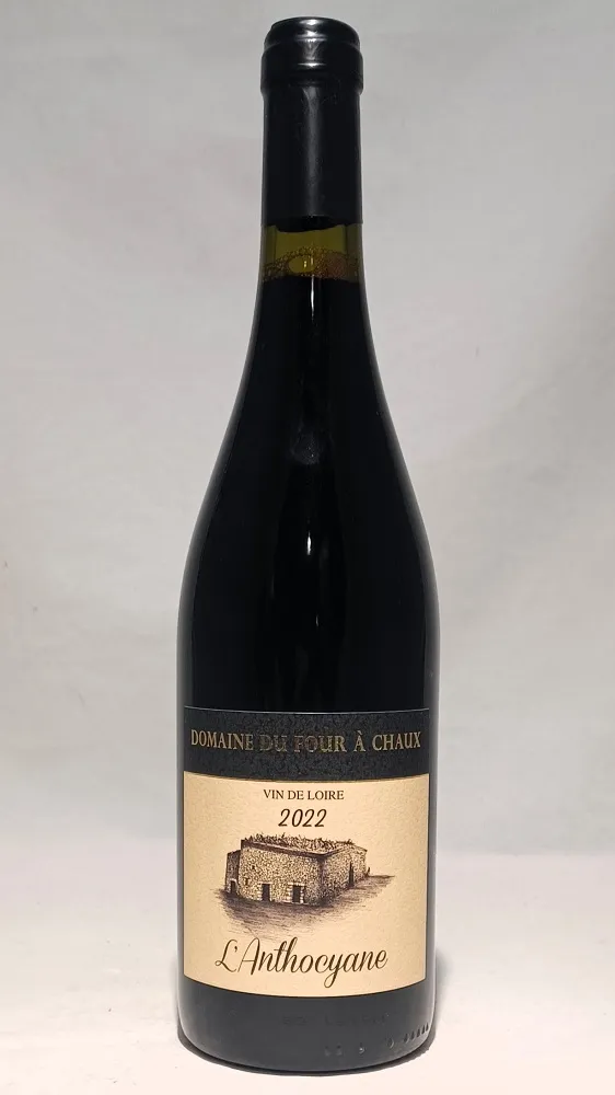 VIN ROUGE L'ANTHOCYANE LE FOUR A CHAUX 75CL