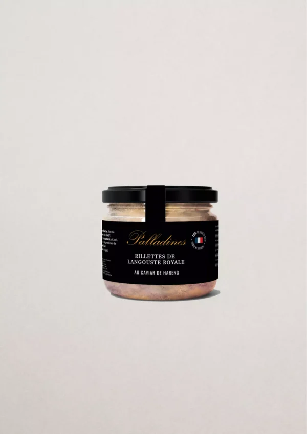 RILLETTE DE LANGOUSTE CAVIAR DE HARENG PALLADINES 50G