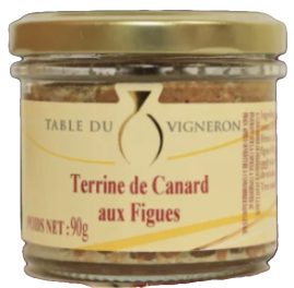 TERRINE DE CANARD AUX FIGUES SANTOLINES 90G