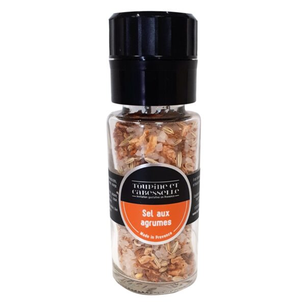 SEL AUX AGRUMES 105G TOUPINE ET CABESSELLE