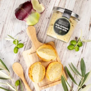 CAVIAR D'ARTICHAUD ET OLIVES VERTES 90G TOUPINE ET CABESSELLE