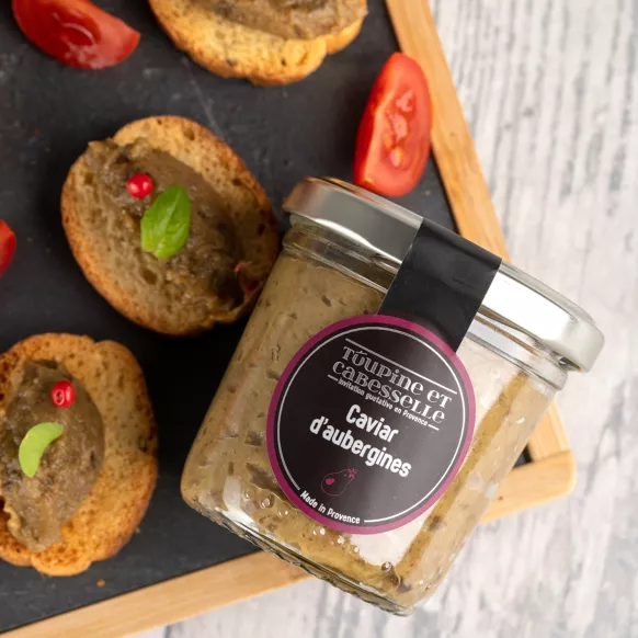 CAVIAR D'AUBERGINES 90G TOUPINE ET CABESSELLE