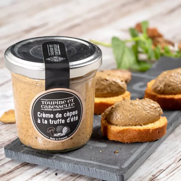 CREME DE CEPES A LA TRUFFE D'ÉTÉ 90G TOUPINE ET CABESSELLE