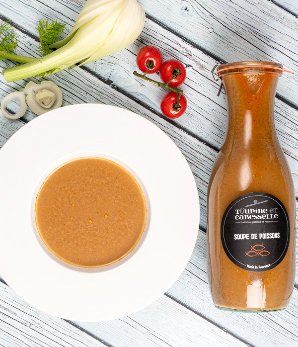 SOUPE DE POISSONS 900G TOUPINE  ET CABESSELLE
