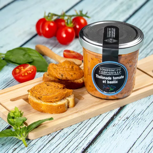 THOIONADE TOMATE ET BASILIC 90G TOUPINE ET CABESSELLE