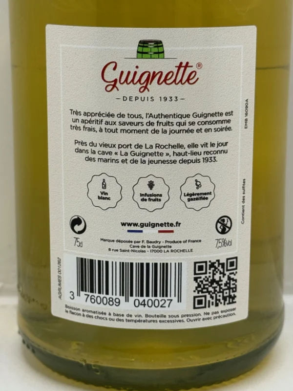 GUIGNETTE SAVEUR AGRUMES 75CL – Image 3