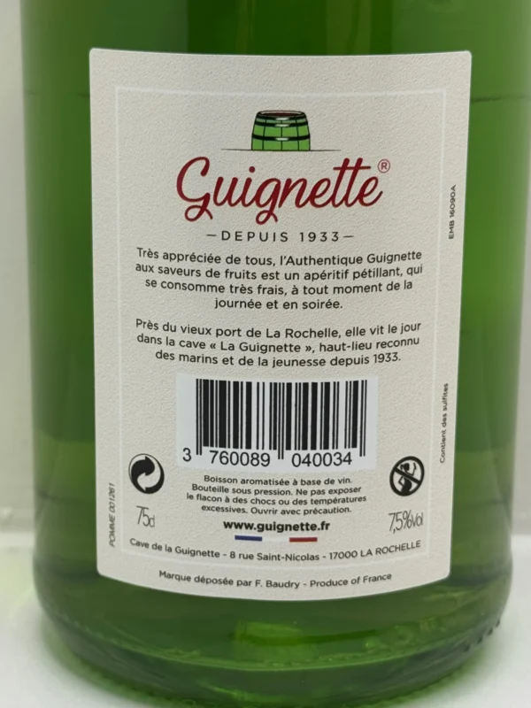 GUIGNETTE SAVEUR POMME 75CL – Image 2