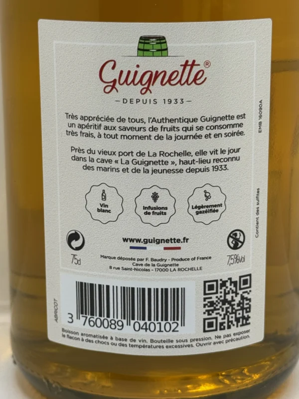 GUIGNETTE SAVEUR AGRUMES 75CL – Image 2