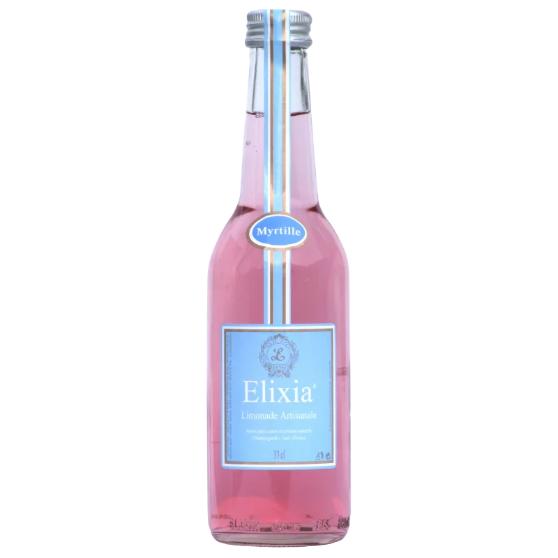 LIMONADE ELIXIA BIO MYRTILLE 33CL
