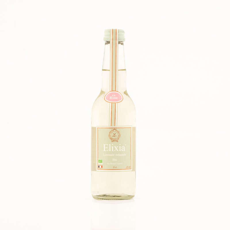 LIMONADE ELIXIA BIO À LA ROSE 33CL