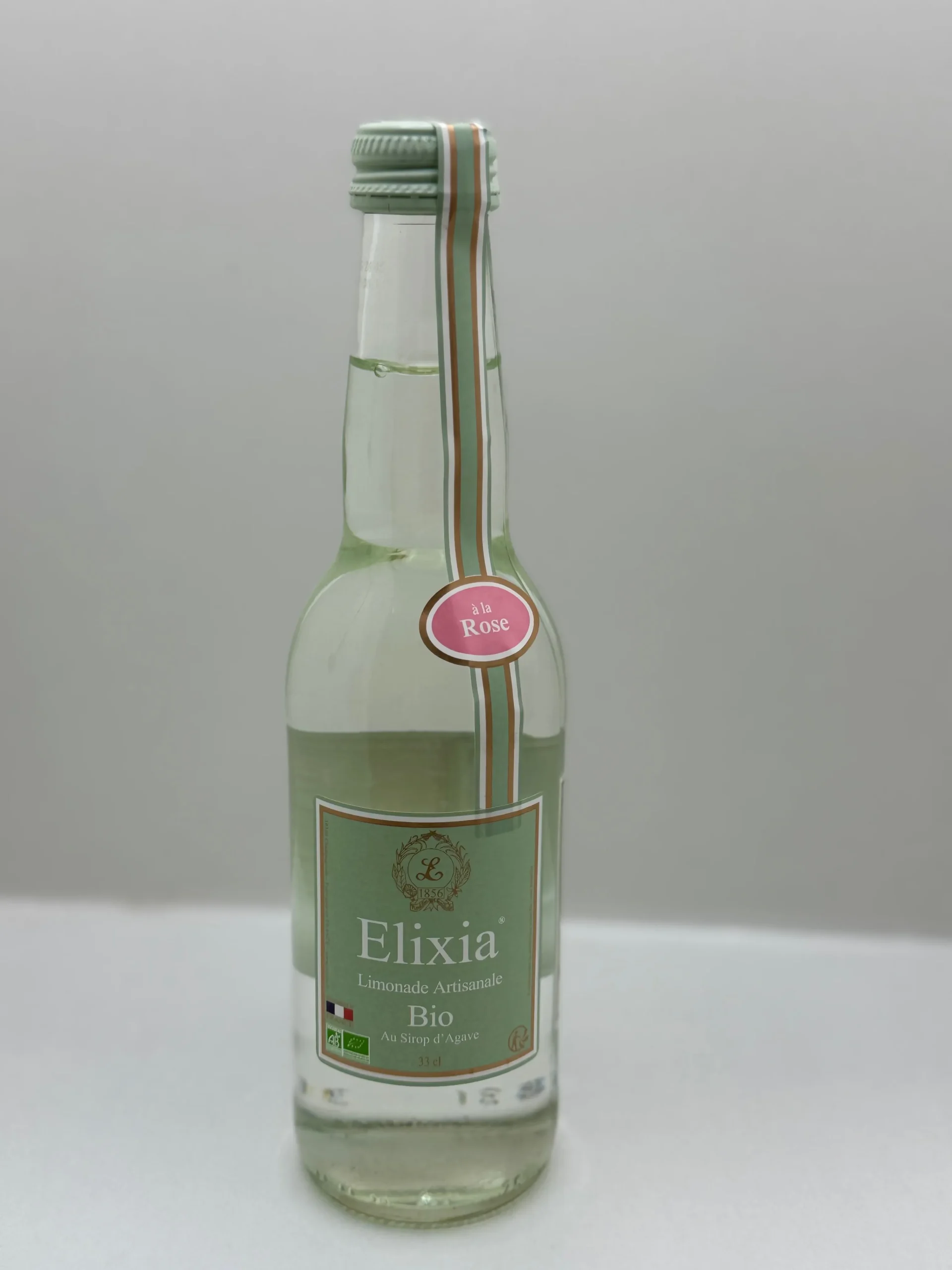 LIMONADE ELIXIA BIO À LA ROSE 33CL