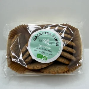 BISCUITS GALETTES SARRASIN BIO 150G LA FERME DU CHAT BLANC