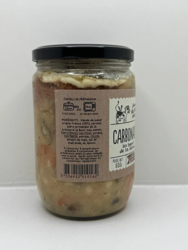 CARBONADE DE BOEUF 600G LA FERME DU BOIS NEUF – Image 2